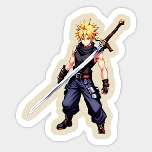 Nibelheim soldier - FFVII Sticker